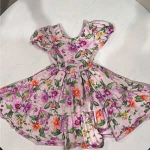 Janie and Jack Pink Floral Dress